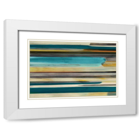 Everet I White Modern Wood Framed Art Print with Double Matting by Selkirk, Edward