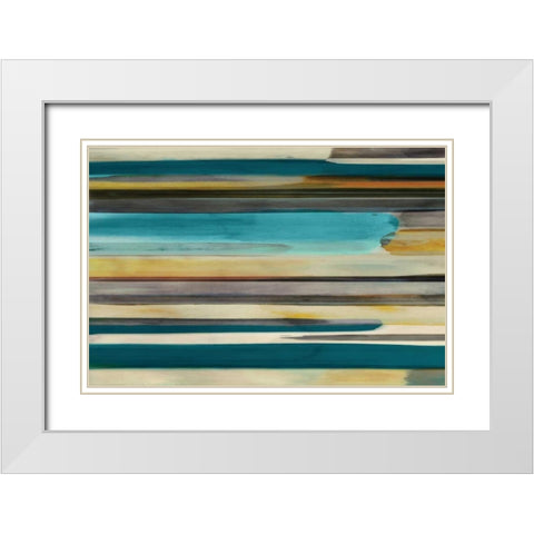 Everet I White Modern Wood Framed Art Print with Double Matting by Selkirk, Edward
