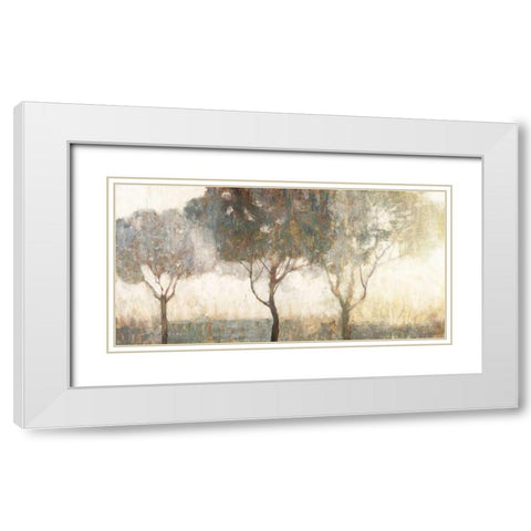 Dawn White Modern Wood Framed Art Print with Double Matting by Edward Selkirk