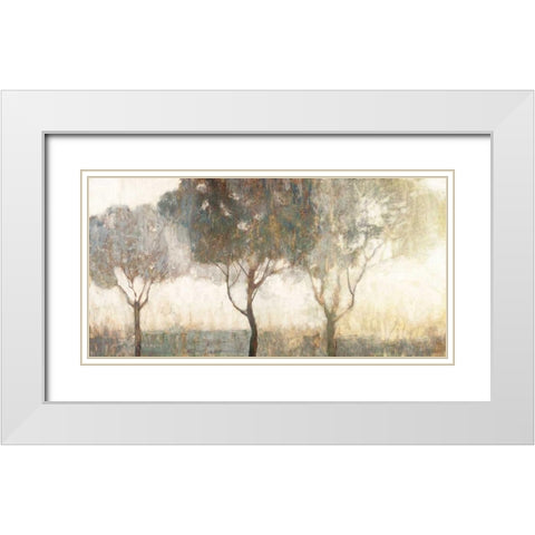 Dawn White Modern Wood Framed Art Print with Double Matting by Edward Selkirk