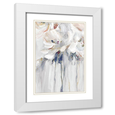 Holding Forever II  White Modern Wood Framed Art Print with Double Matting by Pepe,Susan