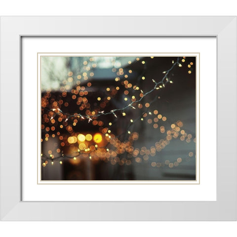 Summer Tale White Modern Wood Framed Art Print with Double Matting by Victoria, Chelsea