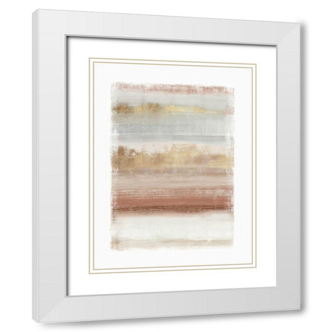 Apprehend  White Modern Wood Framed Art Print with Double Matting by Medvedeva, Anna