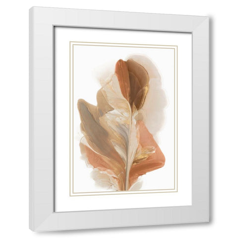 Thoughts of Brilliance I  White Modern Wood Framed Art Print with Double Matting by McFarland, Vicki