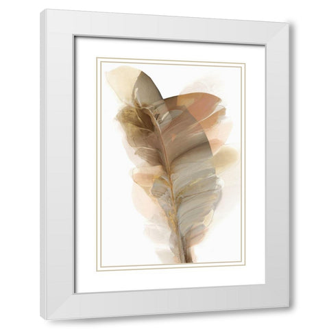 Thoughts of Brilliance II White Modern Wood Framed Art Print with Double Matting by McFarland, Vicki