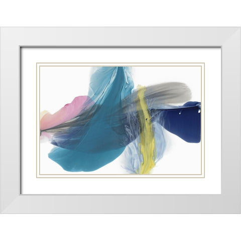 Colour Wonderful  White Modern Wood Framed Art Print with Double Matting by McFarland, Vicki