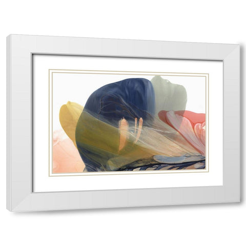 Bliss of Amazement  White Modern Wood Framed Art Print with Double Matting by McFarland, Vicki