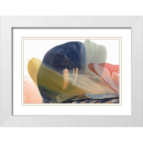 Bliss of Amazement  White Modern Wood Framed Art Print with Double Matting by McFarland, Vicki
