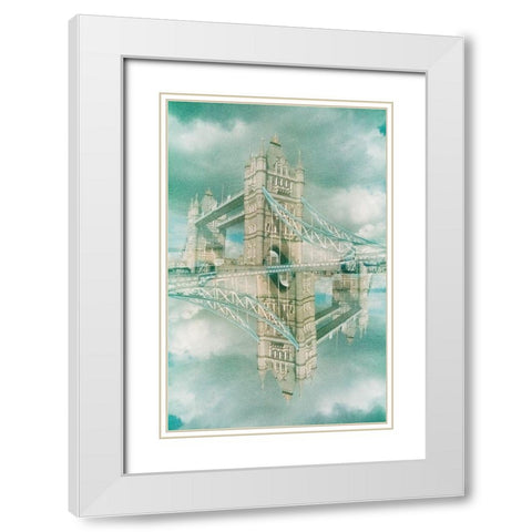 Enveloped  White Modern Wood Framed Art Print with Double Matting by Vandenabeele, Robin