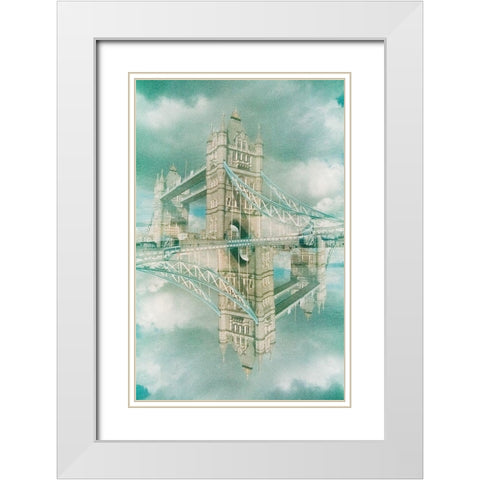 Enveloped  White Modern Wood Framed Art Print with Double Matting by Vandenabeele, Robin