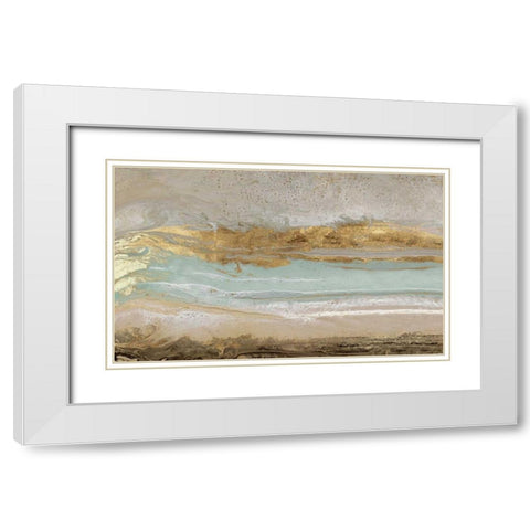 Soprano White Modern Wood Framed Art Print with Double Matting by Wendy Kroeker