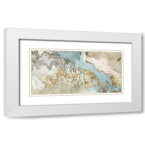 Shifting Sands  White Modern Wood Framed Art Print with Double Matting by Kroeker, Wendy