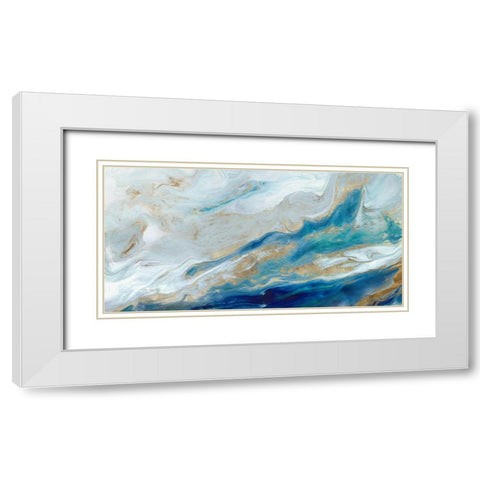 Eternal Bliss  White Modern Wood Framed Art Print with Double Matting by Kroeker, Wendy