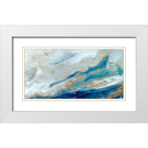 Eternal Bliss  White Modern Wood Framed Art Print with Double Matting by Kroeker, Wendy