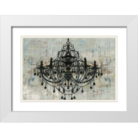 Pallas Black  White Modern Wood Framed Art Print with Double Matting by Wilson, Aimee