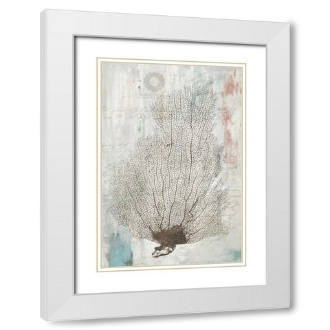 Shabby Chic I White Modern Wood Framed Art Print with Double Matting by Wilson, Aimee