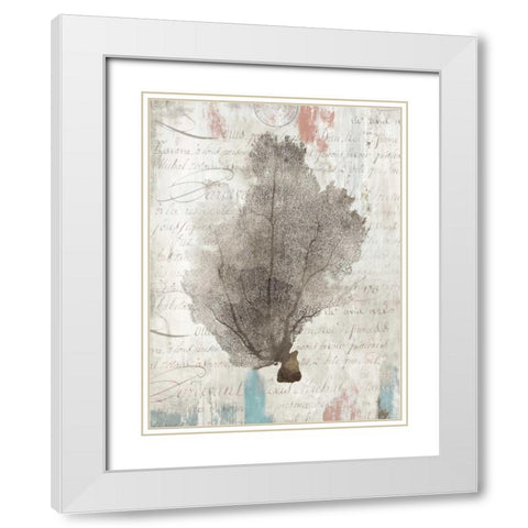 Shabby Chic II White Modern Wood Framed Art Print with Double Matting by Wilson, Aimee