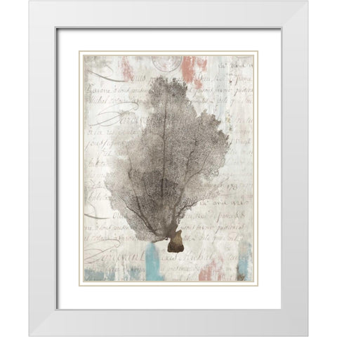 Shabby Chic II White Modern Wood Framed Art Print with Double Matting by Wilson, Aimee
