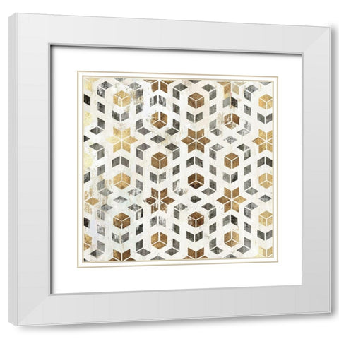 Gatsby  White Modern Wood Framed Art Print with Double Matting by Wilson, Aimee