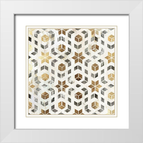 Gatsby  White Modern Wood Framed Art Print with Double Matting by Wilson, Aimee