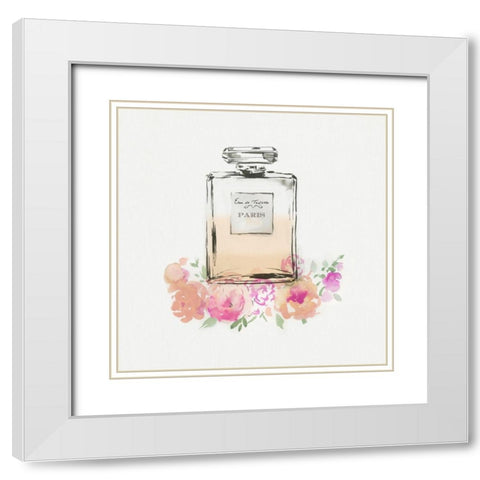 Parfum II  White Modern Wood Framed Art Print with Double Matting by Aimee Wilson