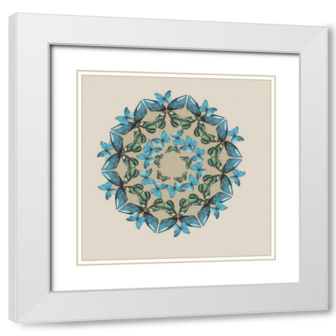 Bittersweet Symphony I White Modern Wood Framed Art Print with Double Matting by Wilson, Aimee