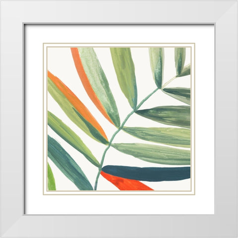 Laurel  White Modern Wood Framed Art Print with Double Matting by Wilson, Aimee