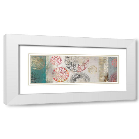 Elegance of the Flow I White Modern Wood Framed Art Print with Double Matting by Wilson, Aimee