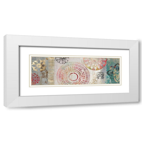 Elegance of the Flow II White Modern Wood Framed Art Print with Double Matting by Wilson, Aimee