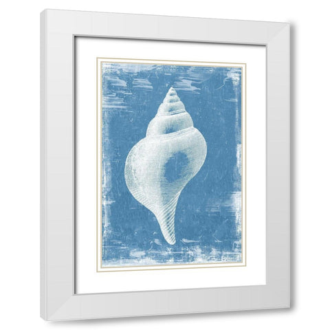 Gifts from the Sea II White Modern Wood Framed Art Print with Double Matting by Wilson, Aimee