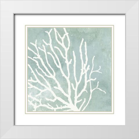 Sea Crown I White Modern Wood Framed Art Print with Double Matting by Wilson, Aimee