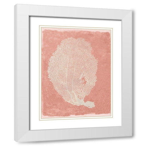 Mermaid Crown I White Modern Wood Framed Art Print with Double Matting by Wilson, Aimee