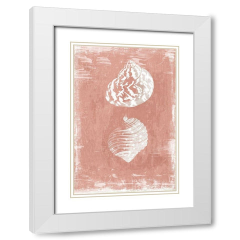 Enigma Inside II White Modern Wood Framed Art Print with Double Matting by Wilson, Aimee