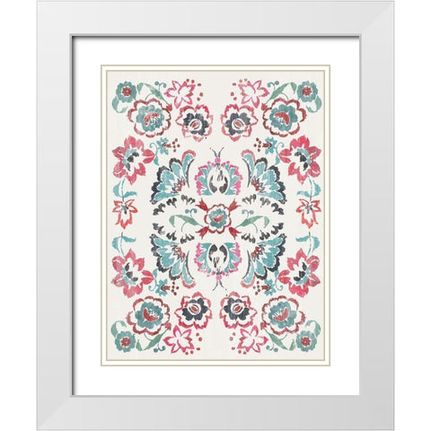 Eastern Home White Modern Wood Framed Art Print with Double Matting by Wilson, Aimee