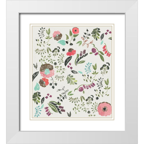 See the Summer I White Modern Wood Framed Art Print with Double Matting by Wilson, Aimee