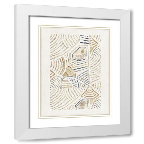 Dreamy Geo I  White Modern Wood Framed Art Print with Double Matting by Wilson, Aimee