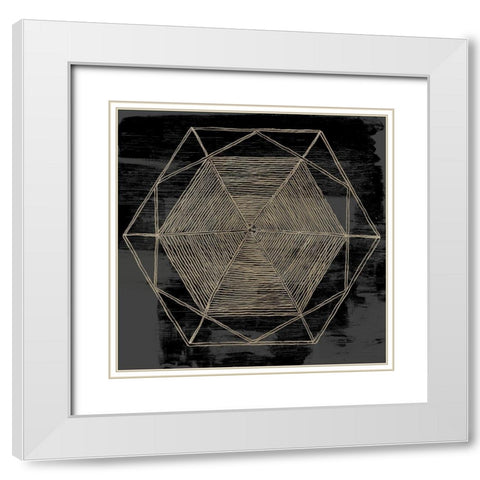 Woven Dreams II White Modern Wood Framed Art Print with Double Matting by Wilson, Aimee