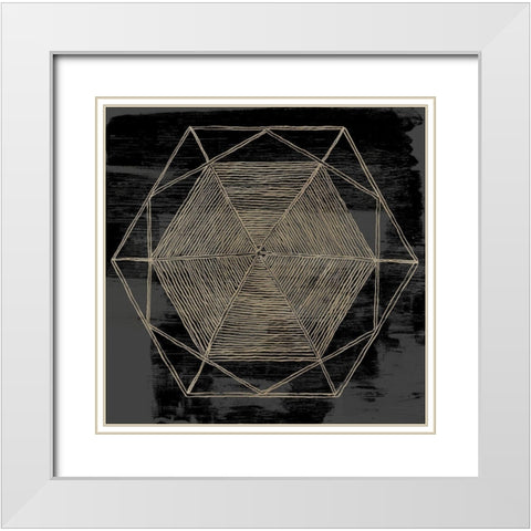 Woven Dreams II White Modern Wood Framed Art Print with Double Matting by Wilson, Aimee
