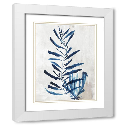 Coral Plant I  White Modern Wood Framed Art Print with Double Matting by Wilson, Aimee