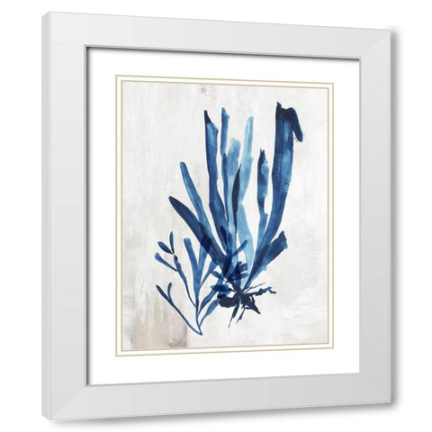 Coral Plant III White Modern Wood Framed Art Print with Double Matting by Wilson, Aimee