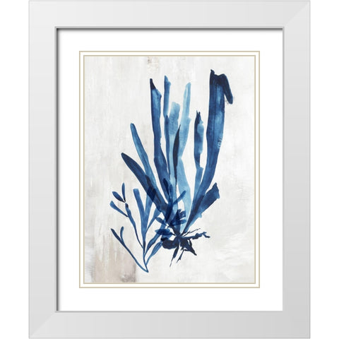 Coral Plant III White Modern Wood Framed Art Print with Double Matting by Wilson, Aimee