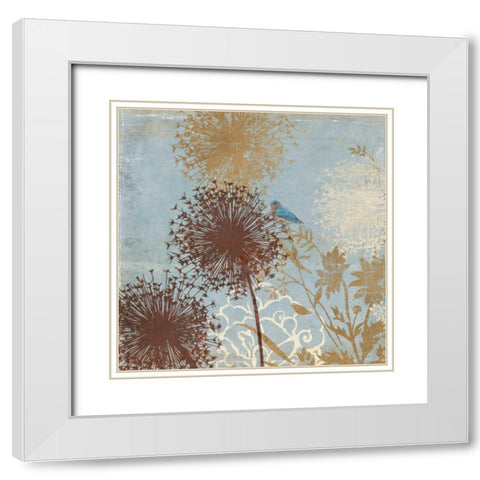 Taking Flight I White Modern Wood Framed Art Print with Double Matting by Wilson, Aimee
