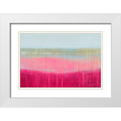 Sweet Canopy I White Modern Wood Framed Art Print with Double Matting by Wilde, Susan