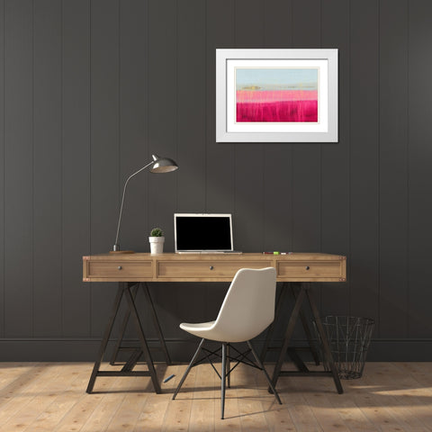 Sweet Canopy II White Modern Wood Framed Art Print with Double Matting by Wilde, Susan
