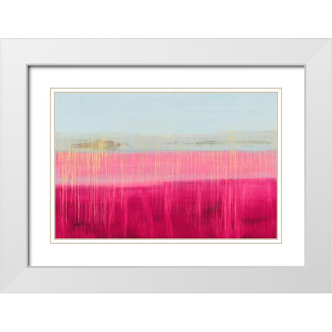 Sweet Canopy II White Modern Wood Framed Art Print with Double Matting by Wilde, Susan