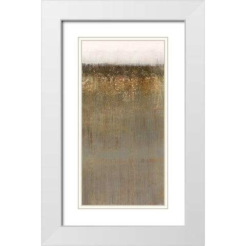 Distant Ridge I  White Modern Wood Framed Art Print with Double Matting by Wilde, Susan