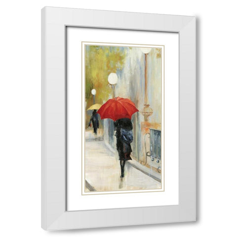 I Will be There White Modern Wood Framed Art Print with Double Matting by Wilson, Aimee