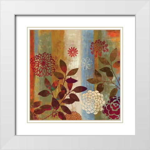 Beginnings I White Modern Wood Framed Art Print with Double Matting by Wilson, Aimee