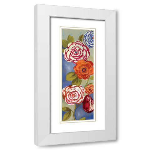 Folklore II White Modern Wood Framed Art Print with Double Matting by Wilson, Aimee