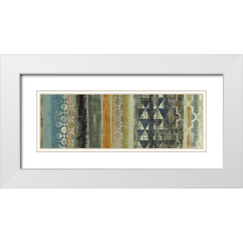 Totemic I White Modern Wood Framed Art Print with Double Matting by Wilson, Aimee